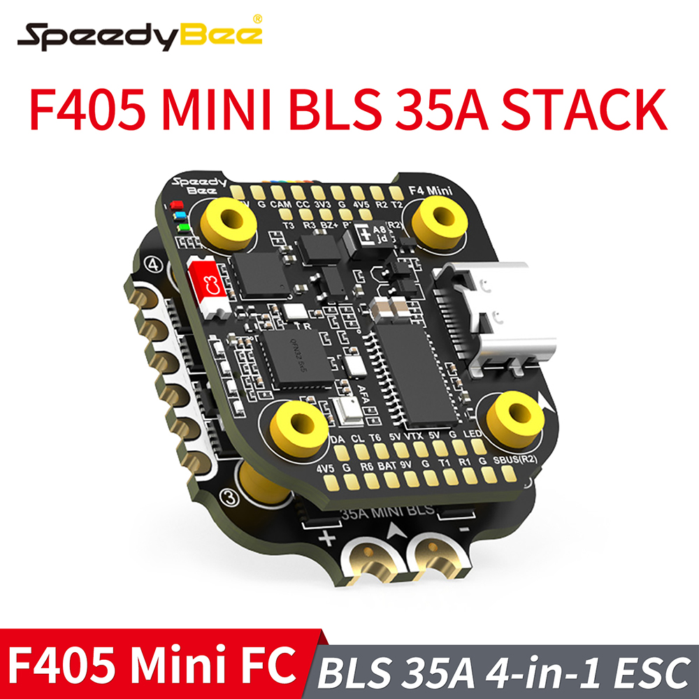 Drone Racing Flight Controller - F405 MINI SpeedyBee F405 Mini Stack