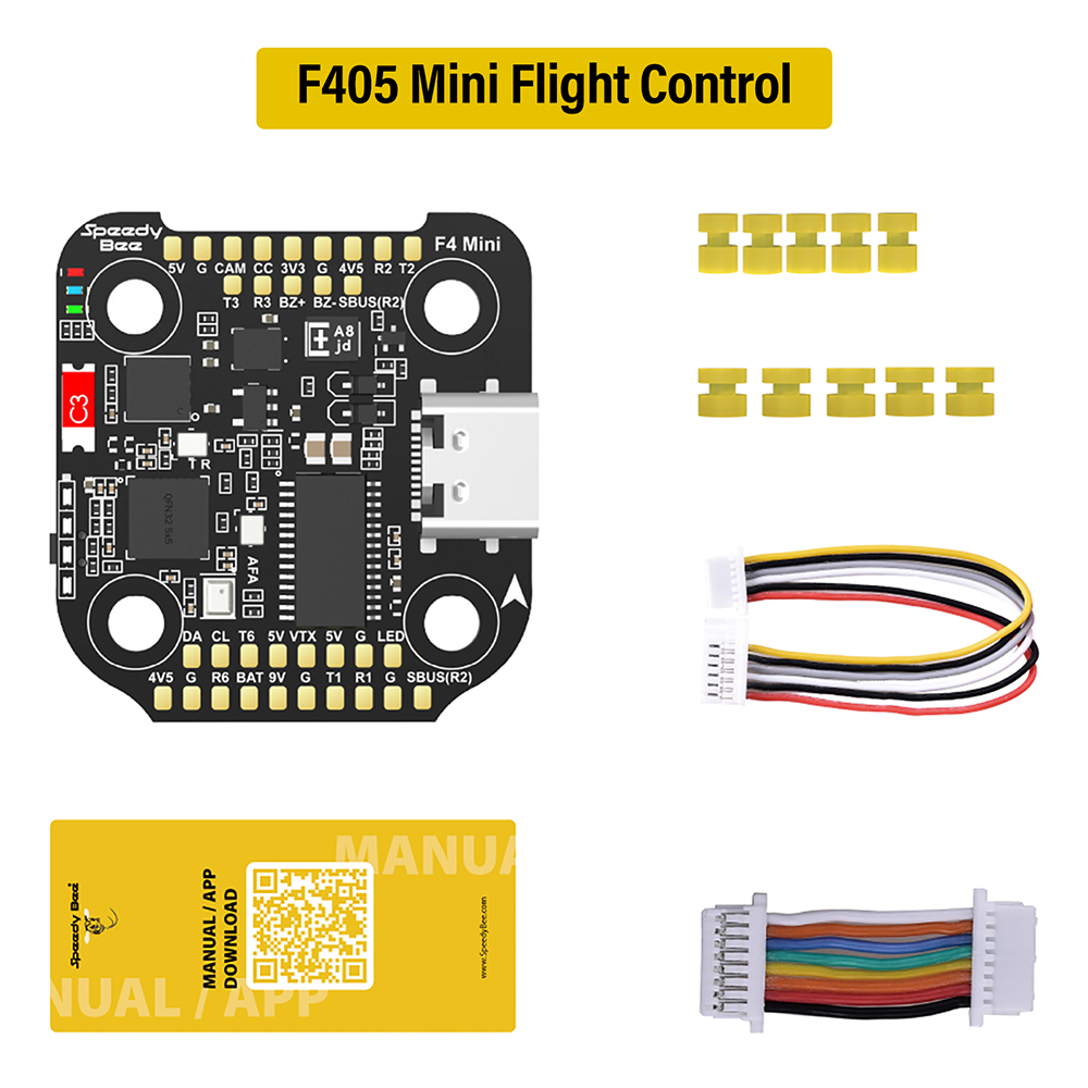 F405 MINI SpeedyBee F405 Mini  - Drone Racing Flight Controller recensie en prijs